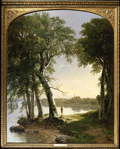 Asher Brown Durand (1796–1886). Early Morning at Cold Spring, 1850, Oil on canvas.