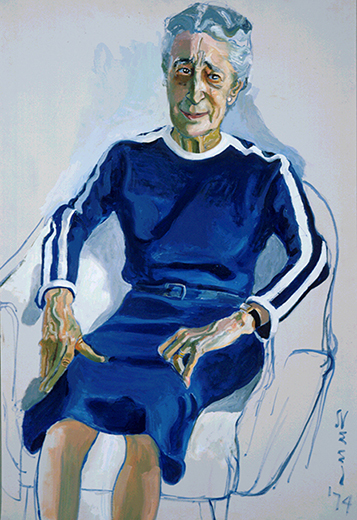 Alice Neel (1900–1984). Isabel Bishop, 1974. Oil on canvas.