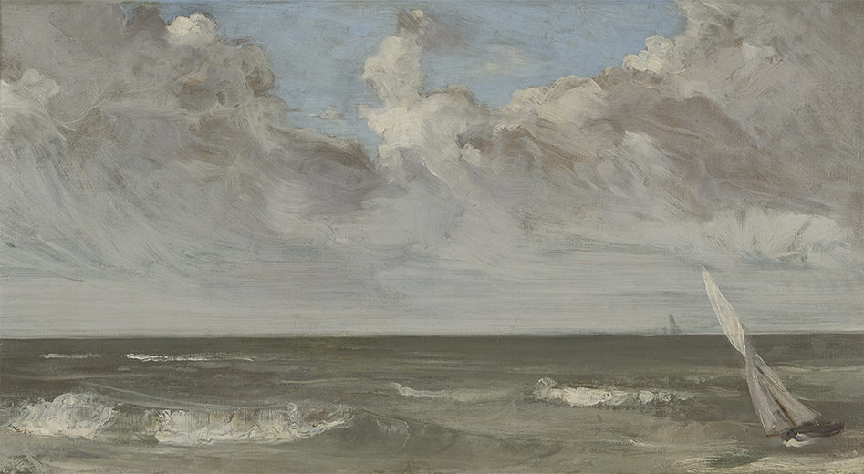 James Abbott McNeill Whistler (1834­­­­–1903). The Sea, 1865. Oil on canvas.